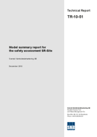 Model summary report for the safety assessment SR-Site. Updated 2015-05