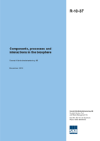 Components, processes and interactions in the biosphere