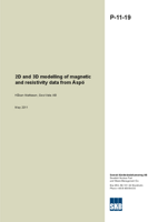 2D and 3D modelling of magnetic and resistivity data from Äspö