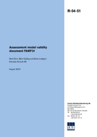 Assessment model validity document FARF31