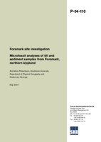 Microfossil analyses of till and sediment samples from Forsmark, northern Uppland