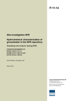 Hydrochemical characterisation of groundwater in the SFR repository. Sampling and analysis during 2010. Extended investigations in KFR7A: 48.0 to 74.7 m, KFR08: 63.0 to 104.0 and KFR19: 95.6 to 110.0 m. Site investigation SFR