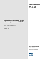 Handling of future human actions in the safety assessment SR-PSU. Updated 2015-10