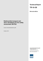 Radionuclide transport and dose calculations for the safety assessment SR-PSU. Revised edition