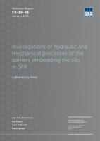 Investigations of hydraulic and mechanical processes of the barriers embedding the silo in SFR. Laboratory tests