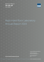 Äspö Hard Rock Laboratory Annual Report 2015
