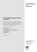 The Greenland Analogue Project: Final report