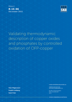 Validating thermodynamic description of copper oxides and phosphates by controlled oxidation of OFP-copper