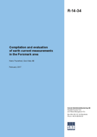 Compilation and evaluation of earth current measurements in the Forsmark area
