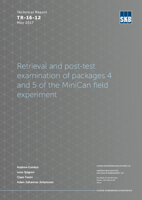 Retrieval and post-test examination of packages 4 and 5 of the MiniCan field experiment