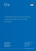Clearance during dismantling and demolition of nuclear facilities. Updated 2021-01