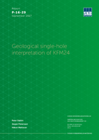 Geological single-hole interpretation of KFM24
