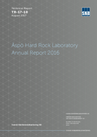 Äspö Hard Rock Laboratory. Annual Report 2016