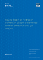 Round-Robin of hydrogen content in copper determined by melt extraction and gas analysis