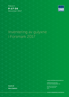 Inventering av gulyxne i Forsmark 2017