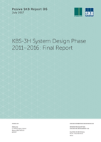 KBS-3H System Design Phase 2011−2016: Final Report. Updated 2023-09