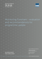 Monitoring Forsmark - evaluation and recommendations for programme update