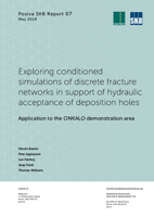 Exploring conditioned simulations of discrete fracture networks in support of hydraulic acceptance of deposition holes. Application to the ONKALO demonstration area. Updated 2018-07