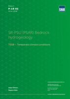 SR-PSU (PSAR) Bedrock hydrogeology. TD18 - Temperate climate conditions