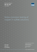 Stress corrosion testing of copper in sulfide solutions. Updated 2019-10