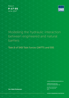 Modelling the hydraulic interaction between engineered and natural barriers. Task 8 of SKB Task Forces GWFTS and EBS