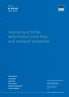 Upscaling of brittle deformation zone flow and transport properties