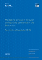 Modelling diffusion through compacted bentonite in the BHA vault. Report for the safety evaluation SE-SFL