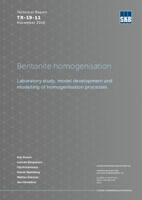 Bentonite homogenisation. Laboratory study, model development and modelling of homogenisation processes