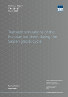 Transient simulations of the Eurasian ice sheet during the Saalian glacial cycle