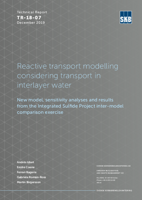 Reactive transport modelling considering transport in interlayer water. New model, sensitivity analyses and results from the Integrated Sulfide Project inter-model comparison exercise