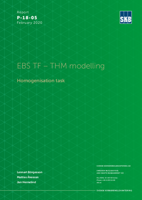 EBS TF - THM modelling. Homogenisation task