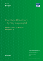 Prototype Repository - Sensor data report. Period 01-09-17-19-01-01 Report No 30