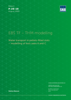 EBS TF - THM modelling. Water transport in pellets-filled slots - modelling of test cases A and C