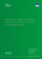 Geological single-hole interpretation of HFM42-HFM47 and KFM25-KFM27