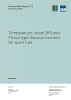 Temperatures inside SKB and Posiva type disposal canisters for spent fuel
