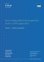 Rock mass effective properties from a DFN approach. Phase 1 - Elastic properties
