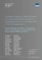 Evaluation report of Task 9B based on comparisons and analyses of modelling results for the Äspö HRL LTDE-SD experiments. Task 9 of SKB Task Force GWFTS - Increasing the realism in solute transport modelling based on the field experiments REPRO and LTDE-SD