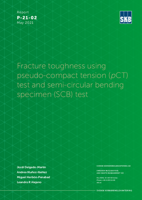 Fracture toughness using pseudo-compact tension (pCT) test and semi-circular bending specimen (SCB) test. Updated 2021-09