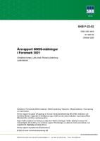 Årsrapport GNSS-mätningar i Forsmark 2021