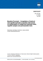 Baseline Forsmark - Compilation of bedrock and regolith hydraulic properties data based on interpretation of single-hole hydraulic tests, regolith samples and permeameter tests