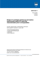 Design of a prototype gamma-ray and neutron measurement station for spent fuel characterisation prior to encapsulation
