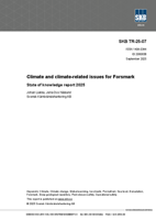 Climate and climate-related issues for Forsmark. State of knowledge report 2025