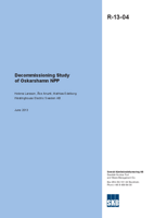 Decommissioning study of Oskarshamn NPP