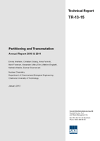 Partitioning and Transmutation. Annual Report 2010 & 2011