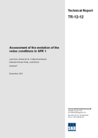 Assessment of the evolution of the redox conditions in SFR 1