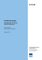 The Microbe project. Achievements of a 10-year research programme