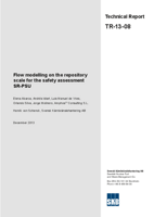 Flow modelling on the repository scale for the safety assessment SR-PSU