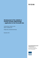 Development of the statistical fracture domain methodology - application to the Forsmark site