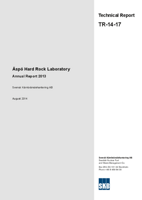 Äspö Hard Rock Laboratory. Annual Report 2013