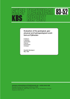 Evaluation of the geological, geophysical and hydrogeological conditions at Fjällveden